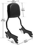 18-UP SOFTAIL BACKREST WITH PAD AND DETACHABLE HARDWARE